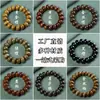 Pulseiras de Ábaco no Atacado, Pulseiras de Círculo Único em Madeira Antiga para Homens e Mulheres, Contas de Oração Budistas de Sequoia, Venda Direta do Fabricante