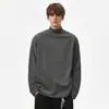 Camiseta interior térmica de forro polar de doble cara con cuello semi-alto para hombre y mujer, camiseta de manga larga, capa interior cálida, camiseta tipo pullover para otoño
