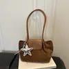 Nueva Moda Ligera Bolso de Axila Estilo Chic 2026 Otoño Gran Capacidad Bolso de Mano Nicho Bolso de Hombro