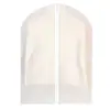 Funda para ropa con cremallera, bolsa para polvo para ropa, bolsa para colgar ropa, cubierta a prueba de polvo para el hogar, cubierta para prendas, bolsa transparente para guardar chamarras de plumas, bolsa para colgar abrigos