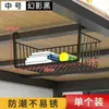 Cesta colgante para armario con espejo de lavabo de baño con caja de almacenamiento para toallas faciales desechadas y toallas suaves de algodón