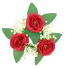 Adornos de Flores Artificiales Transfronterizos Paquete de Materiales DIY Decoración de Mesa de Comedor Candelabro Decoración del Hogar Regalo del Día de la Madre San Valentín