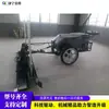 Regla Láser para Hormigón de Empuje Manual Pavimentadora y Regleadora de Hormigón de Dos Ruedas Máquina Colocadora de Piso de Cemento