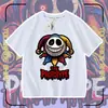 Jogo Poppy Playtime Protótipo Camisetas de Verão de Manga Curta para Meninos e Meninas Tops Infantis