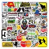 50 Elementos de Marca Trendy Transfronterizos Decoración Graffiti para Computadora Patineta Maleta Taza de Agua Pegatinas Decorativas Venta al por Mayor