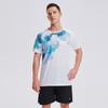 Camiseta Deportiva Casual de Verano de Manga Corta para Hombres y Mujeres, Holgada, Transpirable, de Seda de Hielo, Moderna, para Fitness, Cuello Redondo