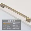 Manija de Mesita de Noche, Manija de Puerta de Armario de Dormitorio, Manija de Puerta Negra de Aleación de Aluminio, Manija Negra de Mueble de TV