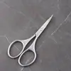 Tesoura de Bordado de Beleza em Aço Inoxidável, Aparador de Pelos do Nariz, Aparador de Sobrancelhas, Tesouras para Aparar Barba, Tesouras Pequenas, Atacado do Fabricante, Tesouras para Aparar Sobrancelhas em Estoque