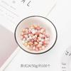 6.5~10mm cuentas de vidrio de colores cuentas sueltas hechas a mano diy accesorios para pulsera collar joyería material con cuentas al por mayor