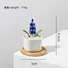Suministro transfronterizo exclusivo de flores artificiales de crisantemo de vidrio hechas a mano en Zibo, flores eternas, artesanías de vidrio, adornos y decoraciones de escritorio