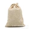 Bolsa con cordón de algodón lino hecha a mano Accesorios de joyería Bolsa de joyería Tela de color sólido Bolsa pequeña al por mayor