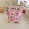 Lienzo Fino de Alta Densidad Bolsa de Maquillaje Floral Linda Bolsa para Guardar Labiales Bolsa de Almacenamiento para Viaje Clasificación al por Mayor de Fábrica