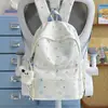 Mochila Escolar de Alta Calidad Transfronteriza con Estampado de Estrellas para Niñas, Mochila de Estudiante de Gran Capacidad, Ligera y Versátil