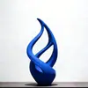 Novo produto transfronteiriço: Decoração de Arte Fluxo Eterno, Curvas Fluidas, Design Elegante, Ornamento de Mesa de Fundo para Casa