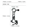 Carro para silla de pesca soporte universal plegable para sombrilla accesorios de pesca para exteriores venta al por mayor campamento carro de arrastre clip de fijación fabricantes de soportes para sombrilla