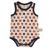 Body de Verano para Bebé sin Mangas Jumpsuit para Recién Nacido Chaleco Traje de Gateo Triangular de Algodón Fino
