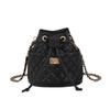 2021 Bag Bolsa Feminina Verão Fresco Estilo Coreano Cadeia Retro Bucket Bag Moda Bordado Crossbody Shoulder Bag Bolsa Feminina