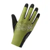 Guantes de ciclismo para hombre, seda de hielo, protección solar, malla transpirable, elásticos para bicicleta, antideslizantes, de dedo largo, para fitness, pantalla táctil, transfronterizos