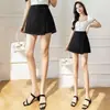 Pantalones Casuales de Nuevo Estilo Verano 2026 para Mujer, Pantalones de Pierna Ancha Línea A de Cintura Alta, Shorts Irregulares con Botones, Pantalones Falda Media de Abrigo para Mujer