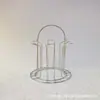 Portavasos de Agua de Hierro, Estante de Almacenamiento para Vasos de Agua del Hogar, Estante Invertido para Copas de Vino, Estante de Almacenamiento para Tazas de Té, Estante de Metal con Drenaje para Vasos