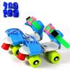 Fábrica de comercio exterior de patinaje sobre ruedas, venta al por mayor, patines de cuatro ruedas de dos hileras para niños, patines, patines, fábrica transfronteriza, envío de equipo de protección