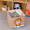 Cajas de Almacenamiento de Algodón y Lino al por Mayor, Cajas de Almacenamiento Plegables para Ropa y Juguetes, Cajas de Almacenamiento para Artículos del Hogar con Patrones de Dibujos Animados