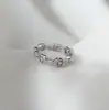 Anillo Simple de Moda con Corazón de Plata de Ley S925, Diamante Morado, Diamante Rosa, Forma de Corazón, Anillo Abierto