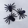 Simulação transfronteiriça reunindo animal rato morcego preto cinza cabelo comprido aranha pequeno animal decoração de Halloween
