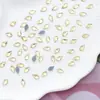 Nuevos Pedrería para Uñas de Arte Irregulares de Fondo Plano Hotfix Súper Brillantes Florales Multicolores Pegatinas para Uñas de Arte Accesorios para Joyería DIY Venta al por Mayor