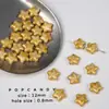 Cuentas Pequeñas de Estrella de Vidrio Checo para Pulsera, Collar, Pendientes DIY Colección de Estilo de Cuentas Importadas Retro Hechas a Mano