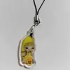 Comida Cabeça de Gato Gato Banana Expressão de Gato Chaveiro Celebridade da Internet Gato Bobo Xiaohongshu Pingente de Mochila