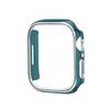 Para Apple Watch 6iwatch7 funda protectora galvanizada de dos colores funda de PC media cubierta funda applewatch se