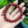 Pulseira de cinábrio boutique este ano de vida pulseira de anel único anel liso anel duplo corajoso joias para homens e mulheres presente fábrica atacado