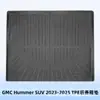 Adequado para GMC Hummer SUV 2023-2025 Material 3D para Todas as Estações Tapete de Chão TPE Tapete de Porta-Malas