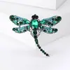 Estilo europeu e americano design criativo broche de inseto moda libélula broche corpete pino temperamento simples acessórios de vestuário