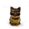 Venta al por mayor de fabricantes Piedra Natural Ágata Tallado en Piedra Natural Adornos de Gatito Accesorios para Joyería DIY