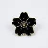 Broche de Flor de Rosa y Tulipán Transfronterizo Versátil Metal para Ropa de Niña Corsage Insignia de Joyería Pequeña Fresca Accesorios