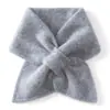 Braga de punto de cachemira lisa y versátil, unisex, estilo coreano, para protección del cuello, calor y moda