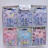 Nuevo Sanrio Kuromi Set de 9 Mini Cintas Portacintas DIY Pegatinas para Agenda Manual del Estudiante Exportación