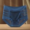 Tallas Grandes Lujo Accesible Satén Cintura Alta Control de Abdomen Agradable a la Piel Ropa Interior para Mujer Malla Cortada Entrepierna Transpirable Cubre Cadera Cómodos Calzones