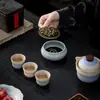 Nuevo Producto Set de Té Creativo Fulu Set de Té con Aroma de Color Degradado Caja de Regalo Souvenir de Negocio de Alto Valor Regalo