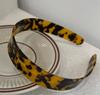 Diadema a cuadros con tablero de ajedrez vintage, venta al por mayor, con textura de acetato, diadema combinable, diseño simple de carey, accesorios para el cabello de Corea del Sur
