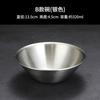 Aço Inoxidável 304 Tigela Coreana de Gelo Flocado Tigela para Sorvete Bandeja com Colher Jogo Tigela de Arroz Tigela de Sobremesa Tigela para Gelo de Leite