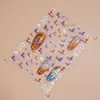 Redanco5D Relieve Popular Pegatina para Uñas Azul y Blanco Color Porcelana Esmaltada Caballo Estéreo Calcomanía para Uñas Dr1281