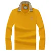 Ropa para Hombre Paul Año Zodiacal Rojo Casual Regalo de Año Nuevo Lunar para Papá Nueva Camiseta de Manga Larga con Cuello Bordado Camiseta Polo para Hombre