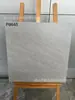 Fábrica de Guangdong Ingeniería Personalizada Azulejos Mate Gris Cemento 600X600Mm Obra Antideslizantes Azulejos Antiguos