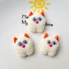 Accesorios de resina de monstruo de peluche de dibujos animados mezcla pegamento de crema diy carcasa de teléfono móvil consola central de coche pasador de pelo decoración diy