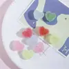 Ins elegante caramelo azúcar corazón de melocotón amor con cuentas diy aretes hechos a mano joyería pulsera collar accesorios material