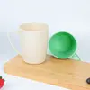 Vaso de Plástico Anticaídas, Vaso de Boca Ancha con Asa, Vaso para Enjuague Bucal con Asa, Vaso de Trigo, Taza, Logo de Regalo Publicitario