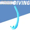 Tubo de Snorkel y Buceo Libre Mojado Plegable Manguera Líquida de Silicona Completa para Caza y Equipo de Buceo
